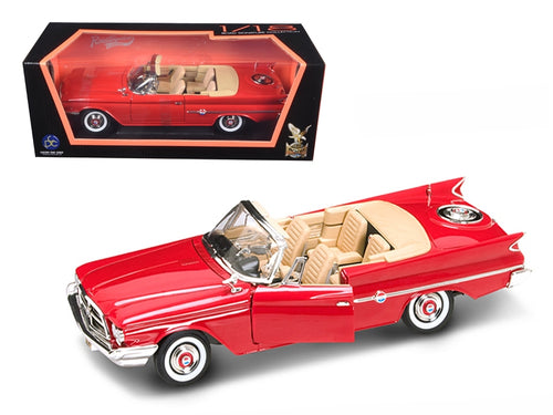 1960 Chrysler 300F Red 1/18 Diecast Car by Road Signature Road Signature